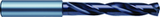 10mm Dia. - Carbide HP 5xD Drill-140° Point-Coolant-nano-A - Americas Industrial Supply