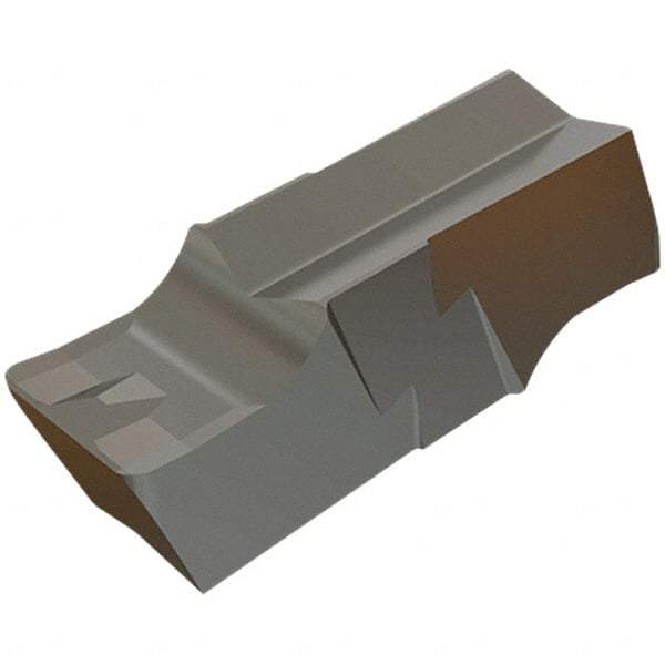 Iscar - 270015GIPI Grade IC908, 2.7mm Cutting Width Carbide Grooving Insert - Neutral, 0.15mm Corner Radius, TiAlN Finish - Americas Industrial Supply