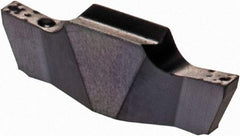 Iscar - 100010GEPI Grade IC908, 1mm Cutting Width Carbide Grooving Insert - 1.6mm Max Depth of Cut, Neutral, 0.1mm Corner Radius, TiN/TiAlN Finish - Americas Industrial Supply