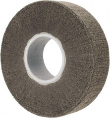 3M - 8" Diam Silicon Carbide Finishing Flap Wheel - 3" Hole, 2" Wide, Density 7, Nonwoven, Very Fine Grade, 3,200 Max RPM - Americas Industrial Supply
