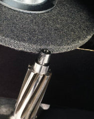 3M - 14" Diam, 1/2" Face Width, 1-1/4" Center Hole, Fine Grade, Silicon Carbide Deburring Wheel - Unitized, Soft Density 2 Grade, 2,200 RPM - Americas Industrial Supply