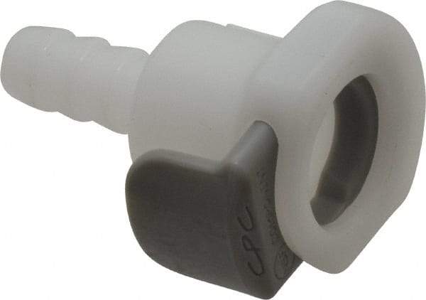 CPC Colder Products - Acetal Push-to-Connect Tube Female Connector - 125 Max psi, 1/4" Inside Diam, White - Americas Industrial Supply