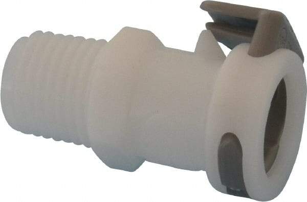 CPC Colder Products - 1/4 NPT, Acetal Push-to-Connect Tube Female Connector - 120 Max psi, White - Americas Industrial Supply