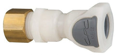 CPC Colder Products - 1/4" Outside Diam, 1/4 NPT, Acetal Push-to-Connect Tube Female Connector - Americas Industrial Supply