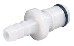CPC Colder Products - Acetal Push-to-Connect Tube Male Connector - 120 Max psi, 1/4" Inside Diam, White - Americas Industrial Supply