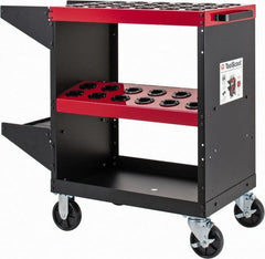 Huot - 48 Tool Capacity, 40 Taper Size ToolScoot CNC Tool Cart - Americas Industrial Supply