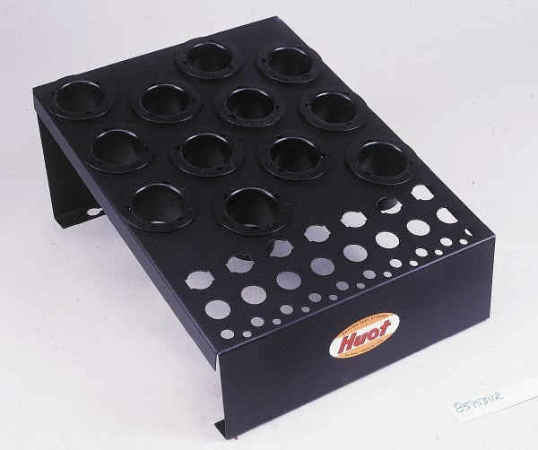 Huot - 12-1/2 Inches Width x 6-3/4 Inches Height NC Tool Holder and DA Collet Rack - Americas Industrial Supply