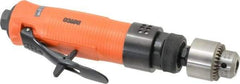 Dotco - 1/4" Keyed Chuck - Inline Handle, 3,500 RPM, 0.3 hp, 90 psi - Americas Industrial Supply