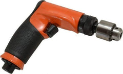 Dotco - 1/4" Keyed Chuck - Pistol Grip Handle, 3,800 RPM, 0.4 hp, 90 psi - Americas Industrial Supply