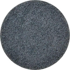 3M - 4-1/2" Coarse Grade Ceramic Deburring Disc - Quick Change Connection, Blue, 13,300 Max RPM - Americas Industrial Supply