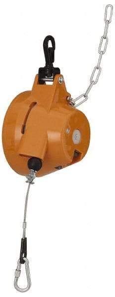 Packers Kromer - 30 Lb Load Capacity, 6-1/2' Travel Distance, Tool Balancer - Steel Cable, Nylon Housing, Tension Adjustment, Locking Mechanism - Americas Industrial Supply