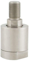 Made in USA - Air Cylinder Self-Aligning Rod Coupler - For 3/4-10 Air Cylinders, Use with Hydraulic & Pneumatic Cylinders - Americas Industrial Supply