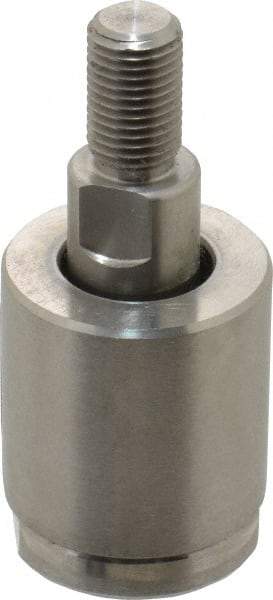 Made in USA - Air Cylinder Self-Aligning Rod Coupler - For 7/16-20 Air Cylinders, Use with Hydraulic & Pneumatic Cylinders - Americas Industrial Supply