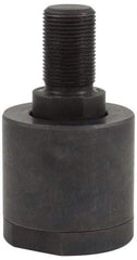 Made in USA - Air Cylinder Self-Aligning Rod Coupler - For M16 x 1.5 Air Cylinders, Use with Hydraulic & Pneumatic Cylinders - Americas Industrial Supply