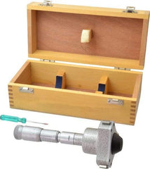 SPI - 100 to 125mm, 140mm Gage Depth, Mechanical Inside Hole Micrometer - 0.001mm Graduation, 0.002mm Accuracy, Ratchet Stop Thimble - Americas Industrial Supply