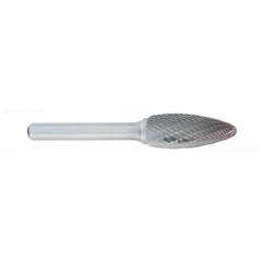 ‎SN-1 -6mm × 8mm LOC × 6mm Shank × 50mm OAL Inverted Taper Carbide Medium Tough Cut Burr - Americas Industrial Supply