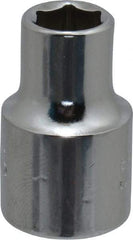 Proto - 5/16", 3/8" Drive, Standard Hand Socket - 6 Points, 1-3/32" OAL, Chrome Finish - Americas Industrial Supply