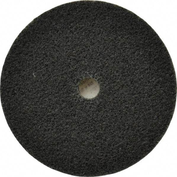 3M - 3" Diam, 1/4" Face Width, 3/8" Center Hole, Fine Grade, Silicon Carbide Deburring Wheel - Unitized, Soft Density 3 Grade, 12,100 RPM - Americas Industrial Supply