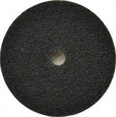 3M - 3" Diam, 1/4" Face Width, 3/8" Center Hole, Fine Grade, Silicon Carbide Deburring Wheel - Unitized, Soft Density 3 Grade, 12,100 RPM - Americas Industrial Supply