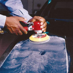 3M - 5" Diam, 120 Grit Aluminum Oxide Adhesive PSA Disc - Fine Grade, X Weighted Cloth Backing, For Bench Top Motors, Random Orbital Sanders - Americas Industrial Supply