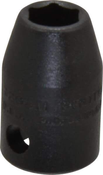 Proto - 3/8" Drive 8mm Standard Impact Socket - 6 Points, 1-1/32" OAL - Americas Industrial Supply