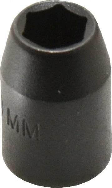 Proto - 3/8" Drive 9mm Standard Impact Socket - 6 Points, 1-1/32" OAL - Americas Industrial Supply