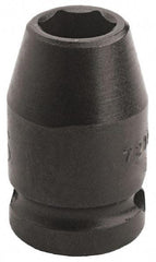 Proto - 3/8" Drive, Power Socket - 6 Points, 1-3/16" OAL - Americas Industrial Supply