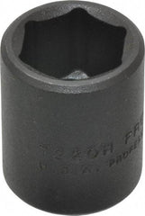 Proto - 3/8" Drive 5/8" Standard Impact Socket - 6 Points, 1-3/32" OAL - Americas Industrial Supply
