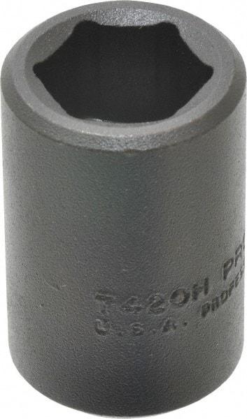 Proto - 1/2" Drive 5/8" Standard Impact Socket - 6 Points, 1-1/2" OAL - Americas Industrial Supply