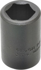 Proto - 1/2" Drive 5/8" Standard Impact Socket - 6 Points, 1-1/2" OAL - Americas Industrial Supply