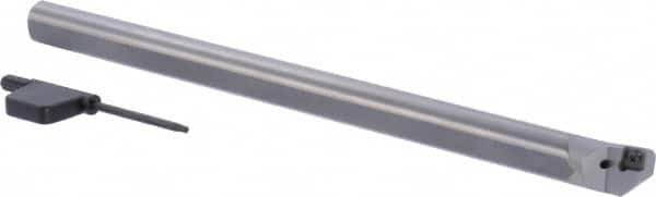 Seco - 5/8" Min Bore Diam, 8" OAL, 1/2" Shank Diam, SCLC Indexable Boring Bar - CC.. 21.51 Insert, Screw Holding Method - Americas Industrial Supply