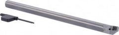 Seco - 5/8" Min Bore Diam, 8" OAL, 1/2" Shank Diam, SCLC Indexable Boring Bar - CC.. 21.51 Insert, Screw Holding Method - Americas Industrial Supply