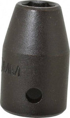 Proto - 1/2" Drive 10mm Standard Impact Socket - 6 Points, 1-1/2" OAL - Americas Industrial Supply