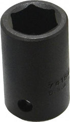 Proto - 1/2" Drive 15mm Standard Impact Socket - 6 Points, 1-1/2" OAL - Americas Industrial Supply