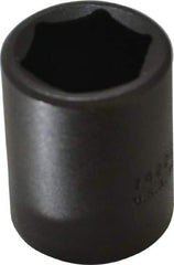 Proto - 1/2" Drive 22mm Standard Impact Socket - 6 Points, 1-39/64" OAL - Americas Industrial Supply