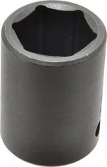 Proto - 1/2" Drive 23mm Standard Impact Socket - 6 Points, 1-39/64" OAL - Americas Industrial Supply