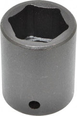 Proto - 1/2" Drive 25mm Standard Impact Socket - 6 Points, 1-3/4" OAL - Americas Industrial Supply