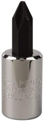 Proto - Screwdriver & Drag Link Sockets Type: Phillips Screwdriver Socket Drive Size (Inch): 3/8 - Americas Industrial Supply