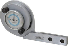 Fowler - 6, 12 Inch Long Blade, 360° Max Measurement, Bevel Protractor - Accuracy up to 5 Min, 1° Dial Graduation - Americas Industrial Supply
