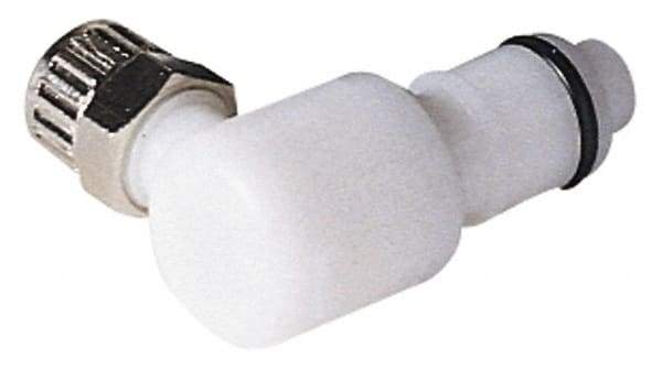 CPC Colder Products - 1/4" Outside Diam, Acetal Push-to-Connect Tube Male Connector - 120 Max psi, White - Americas Industrial Supply