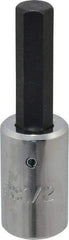 Proto - 1/2" Drive, 1/2" Hex Bit Socket - 3-5/8" OAL, 1-7/8" Bit Length - Americas Industrial Supply