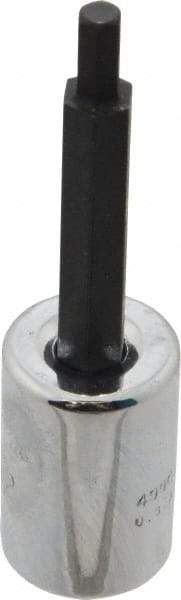 Proto - 3/8" Drive, 5/32" Hex Bit Socket - 2-23/32" OAL, 1-5/8" Bit Length - Americas Industrial Supply