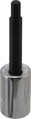 Proto - 3/8" Drive, 3/16" Hex Bit Socket - 2-23/32" OAL, 1-5/8" Bit Length - Americas Industrial Supply