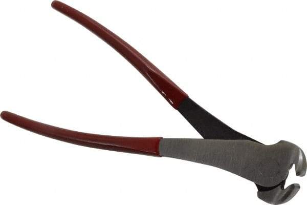 Proto - 8-1/4" OAL, End Cutting Pliers - 5/16" Jaw Length x 1-3/4" Jaw Width, Plastisol Handle - Americas Industrial Supply