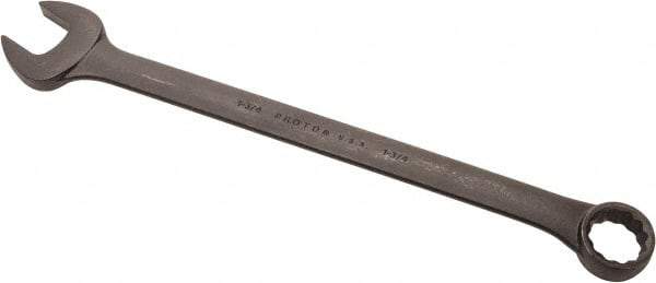 Proto - 1-3/4" 12 Point Offset Combination Wrench - 15° Offset Angle, 25" OAL, Steel, Black Finish - Americas Industrial Supply