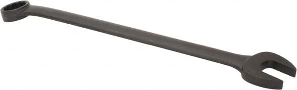 Proto - 1-13/16" 12 Point Offset Combination Wrench - 15° Offset Angle, 25" OAL, Steel, Black Finish - Americas Industrial Supply