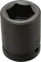 Proto - 3/4" Drive 1" Standard Impact Socket - 6 Points, 2-1/16" OAL - Americas Industrial Supply