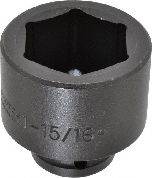 Proto - 3/4" Drive 1-15/16" Standard Impact Socket - 6 Points, 2-13/16" OAL - Americas Industrial Supply