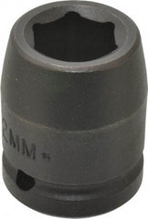 Proto - 3/4" Drive 22mm Standard Impact Socket - 6 Points, 2" OAL - Americas Industrial Supply