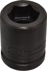 Proto - 3/4" Drive 24mm Standard Impact Socket - 6 Points, 2" OAL - Americas Industrial Supply